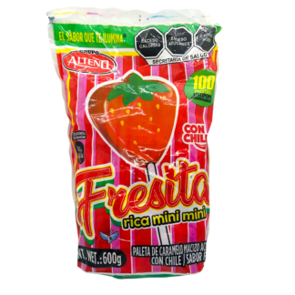 paleta mini fresita alteño bolsa