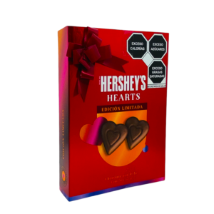 chocolate de corazon hersheys paquete 123gr