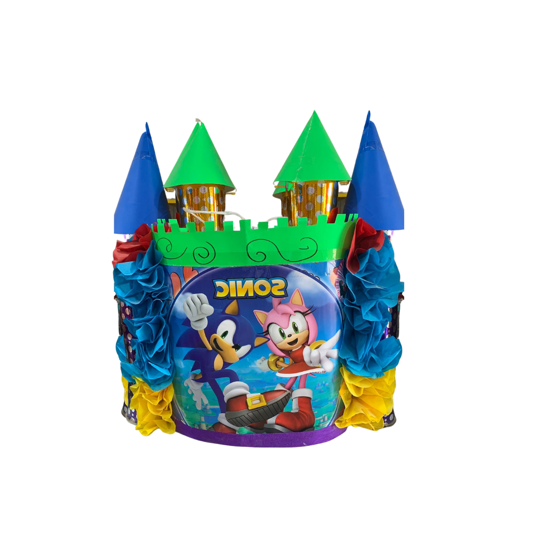 Piñata de castillo