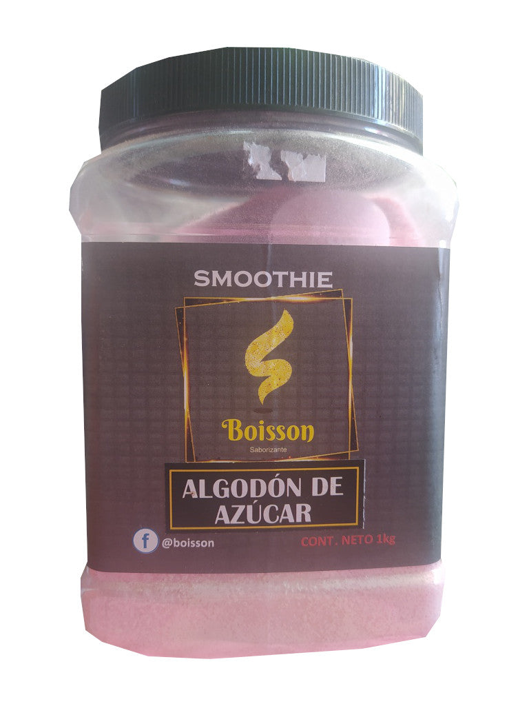 saborizante de algodon de azucar boisson en polvo envase 1kg