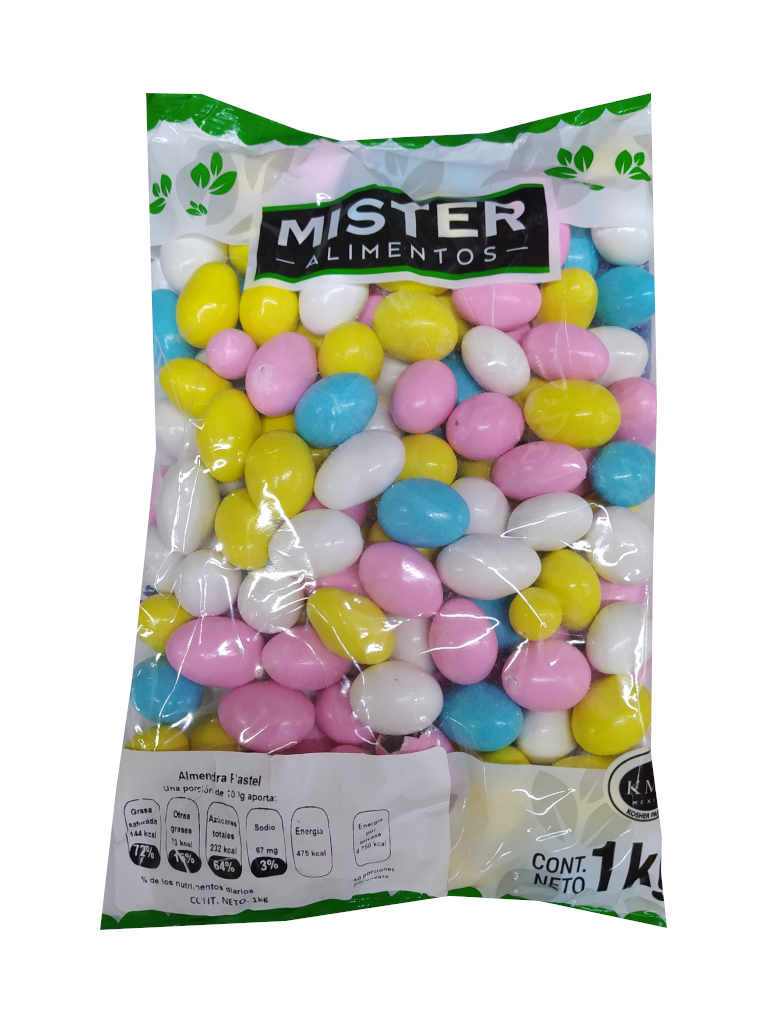 almendra confitada mister bolsa 1kg