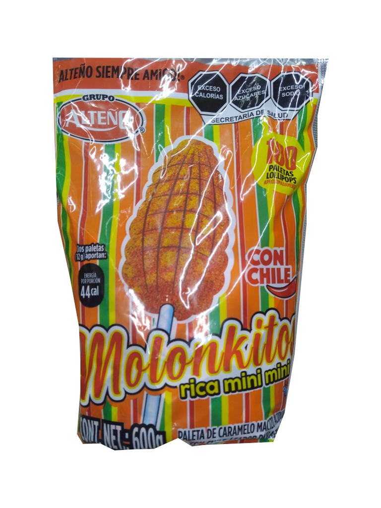 paleta molonkitos con chile alteño bolsa