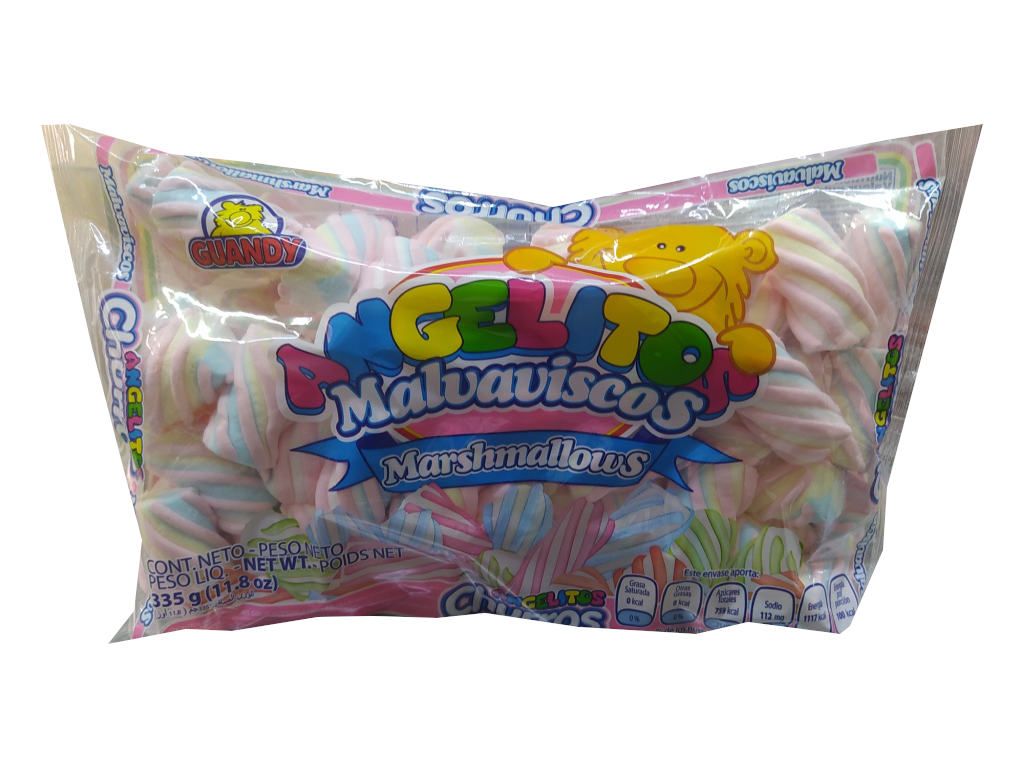 malvavisco angelitos churros colores