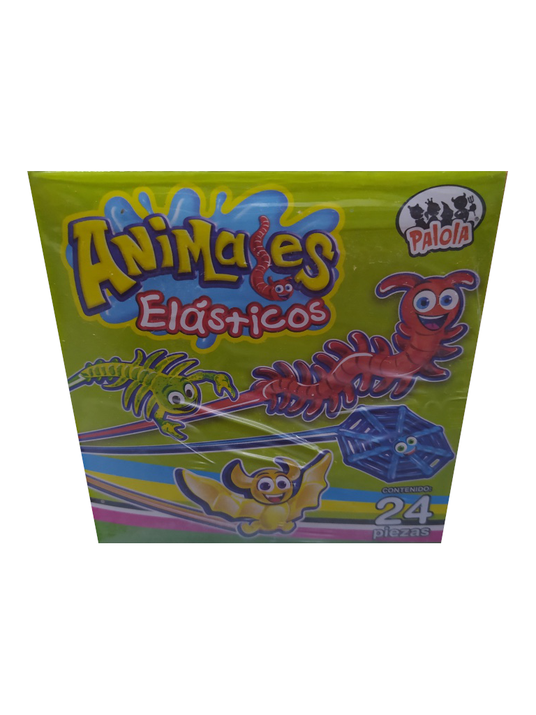 Elastic animals package
