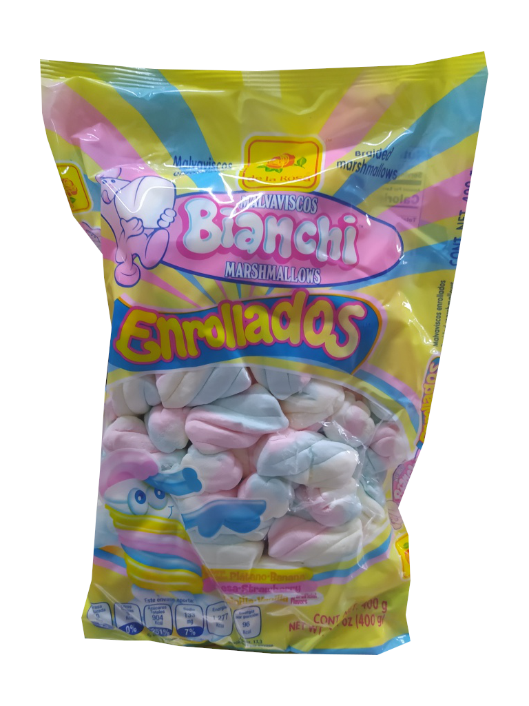 malvavisco bianchi enrollados bolsa 400gr