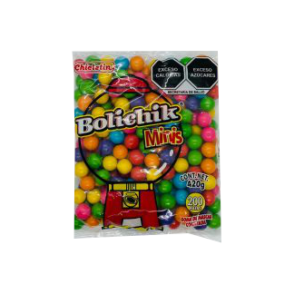 bolichick chicle bola bolsa 200pz.