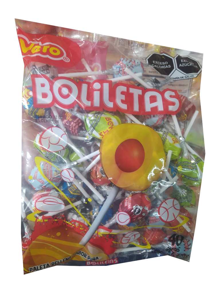 boliletas paletas vero bolsa