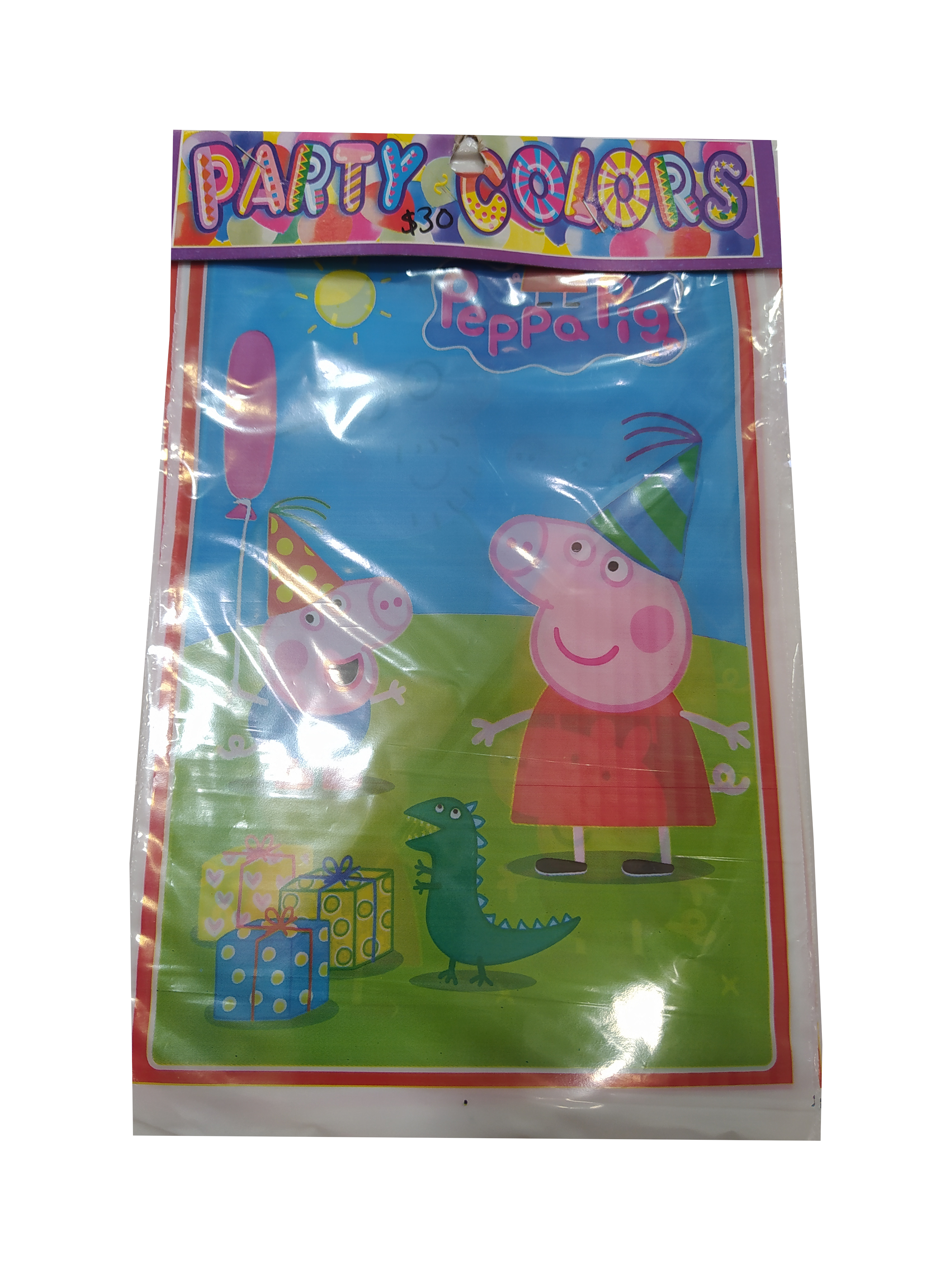 bolsa dulcera plastico figura peppa pig paquete