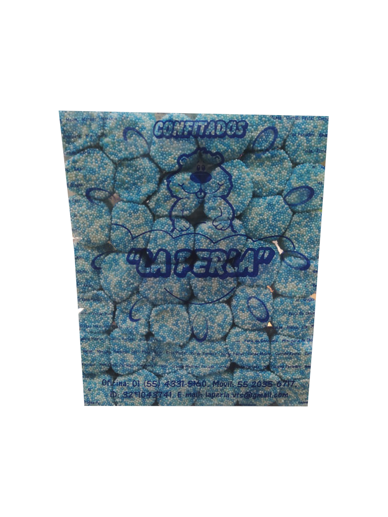 malvavisco perlado azul paquete