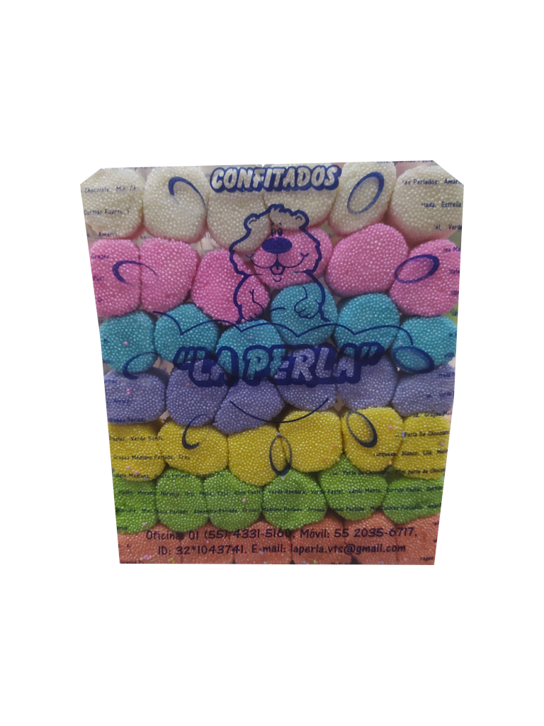 malvavisco perlado colores paquete