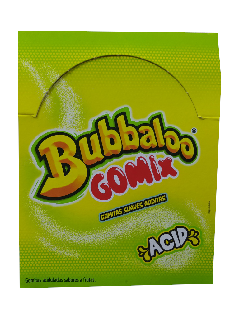 bubbaloo gomix paquete