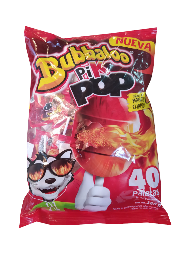 Palette Bubbaloo Pik Pop Mango Chamoy Bag