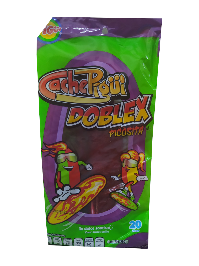 cachepigui doble con chile bolsa