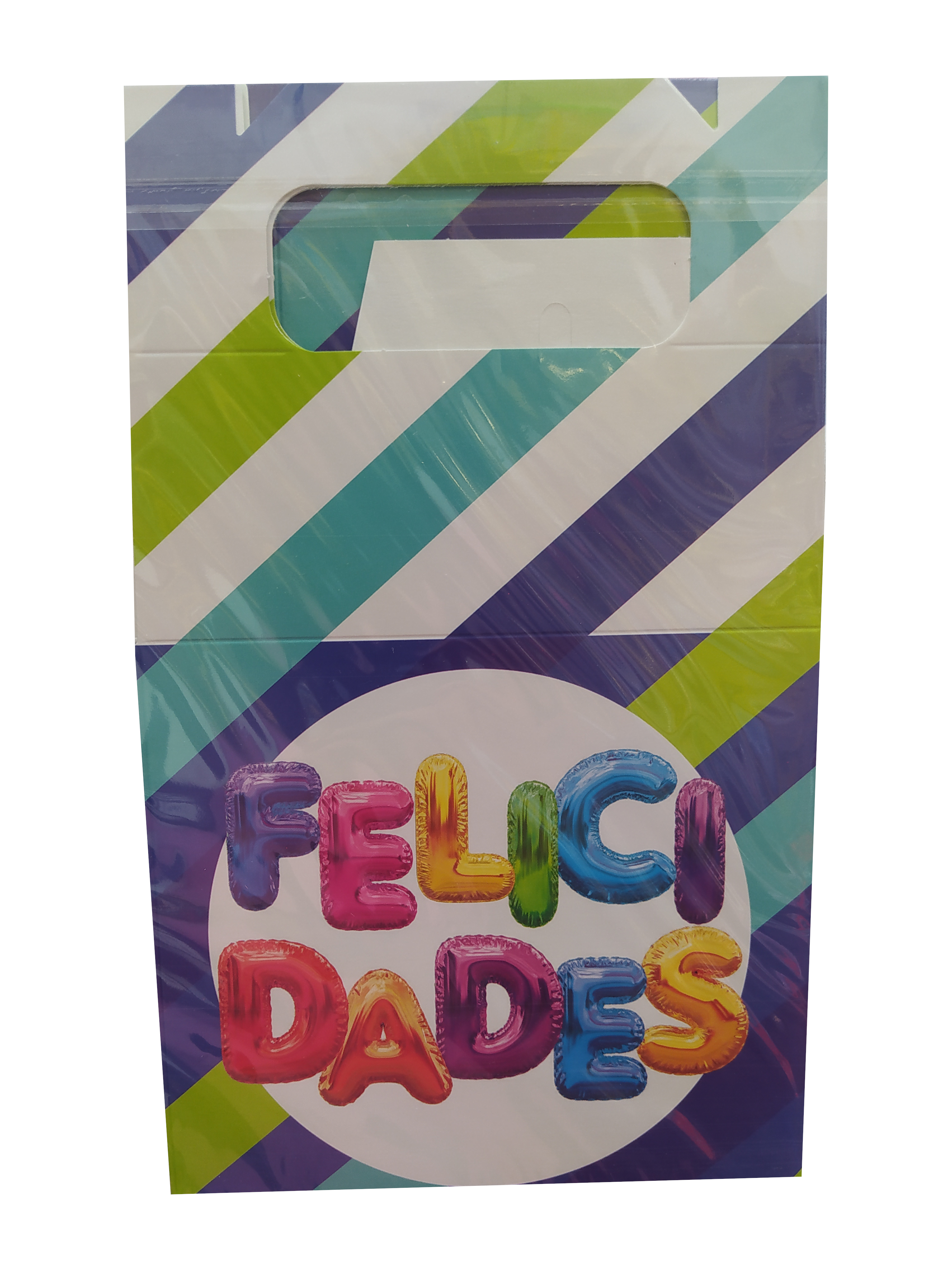 caja dulcera carton felicidades paquete