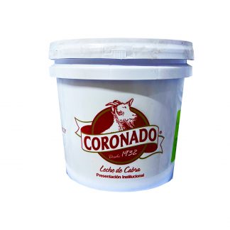 cajeta coronado quemada bote 5kg