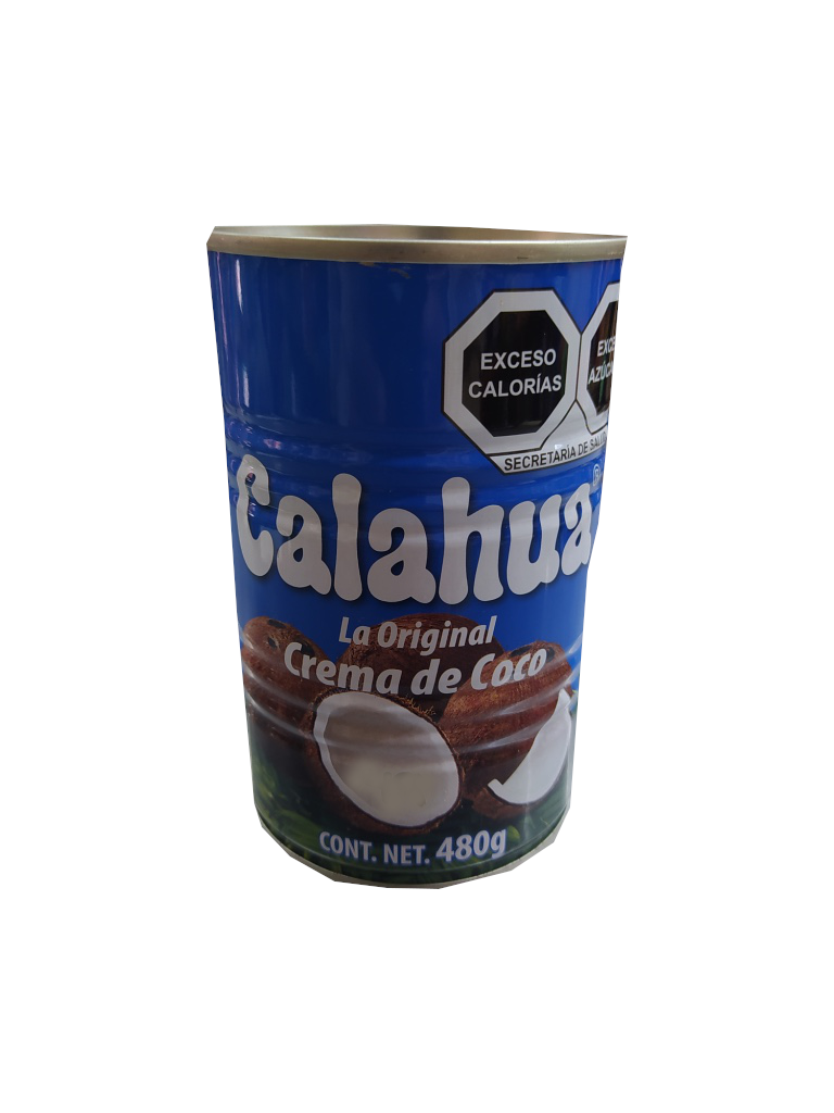 calahua crema de coco lata 480gr