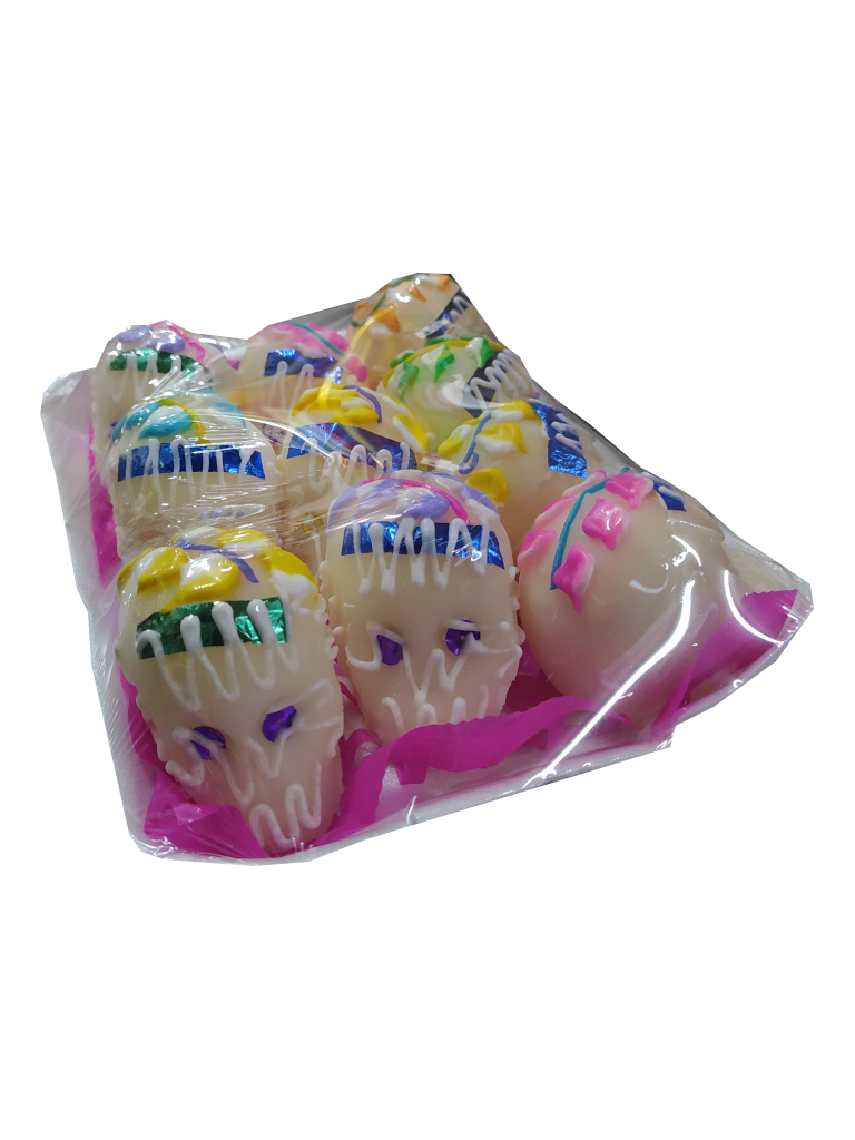 calavera azucar mediana charola