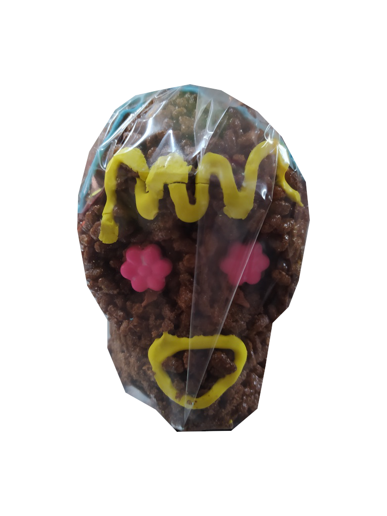 calavera chococrispi mediana 1pz
