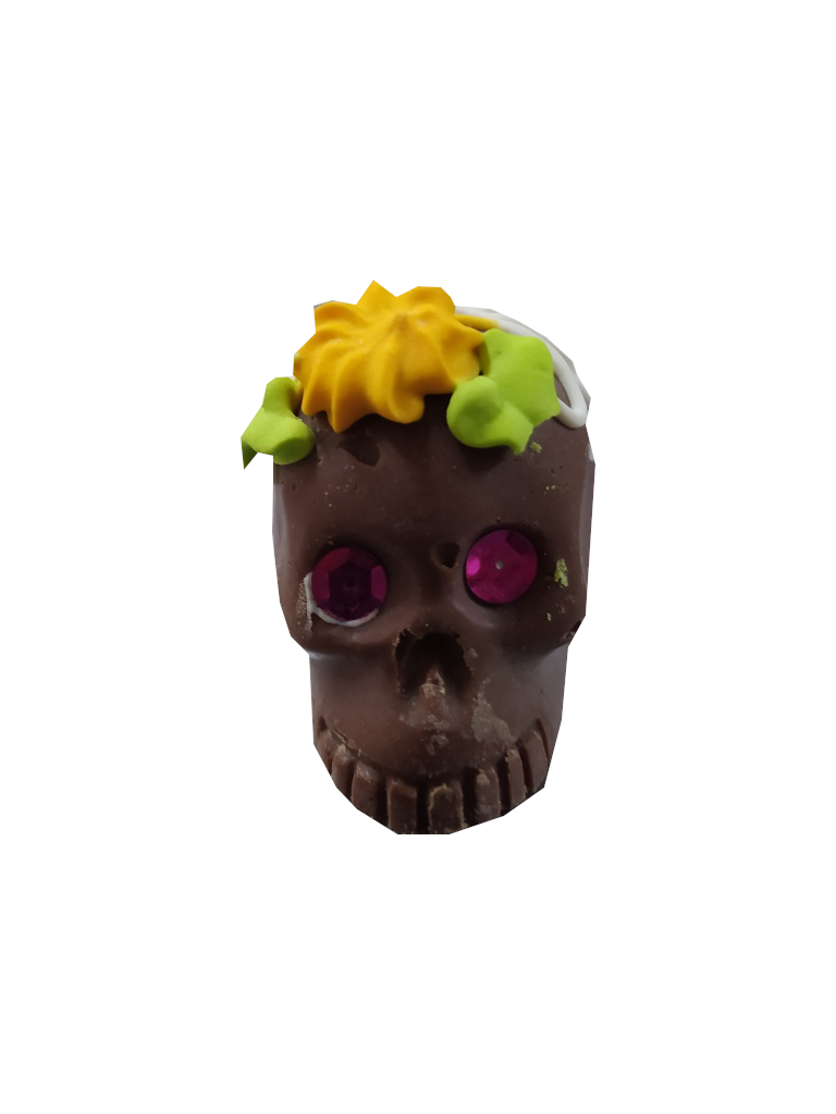 calavera chocolate #2 1pz