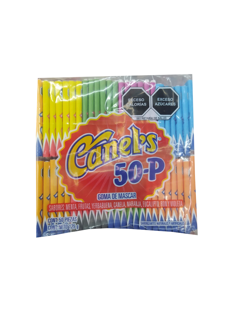 canels chicle 50p paquete