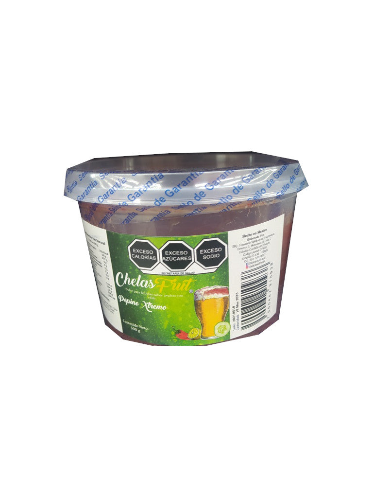 pulpa chelas frut sabor pepino envase 500gr
