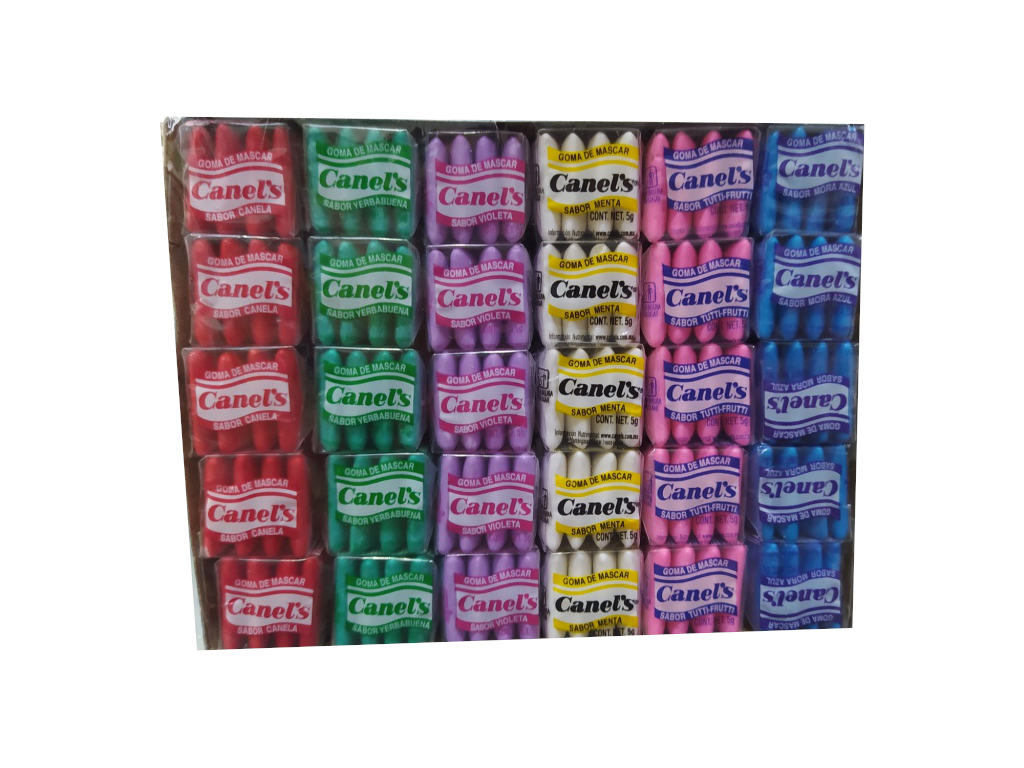 chicle canels paquete