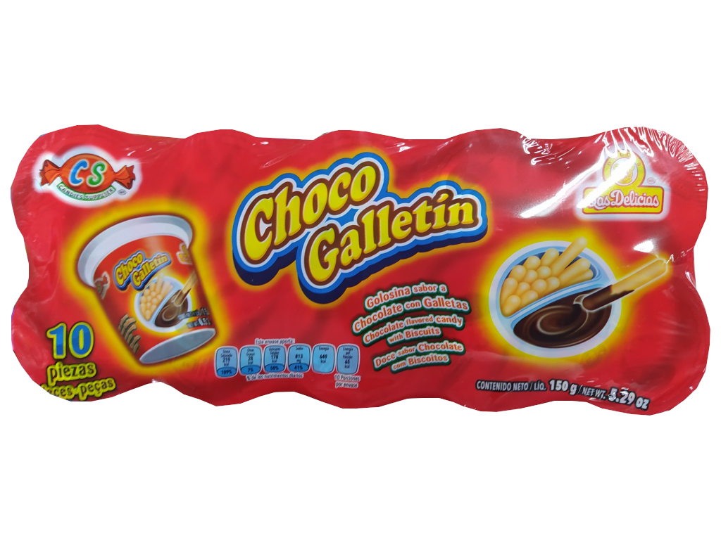 choco galletin chocolate paquete