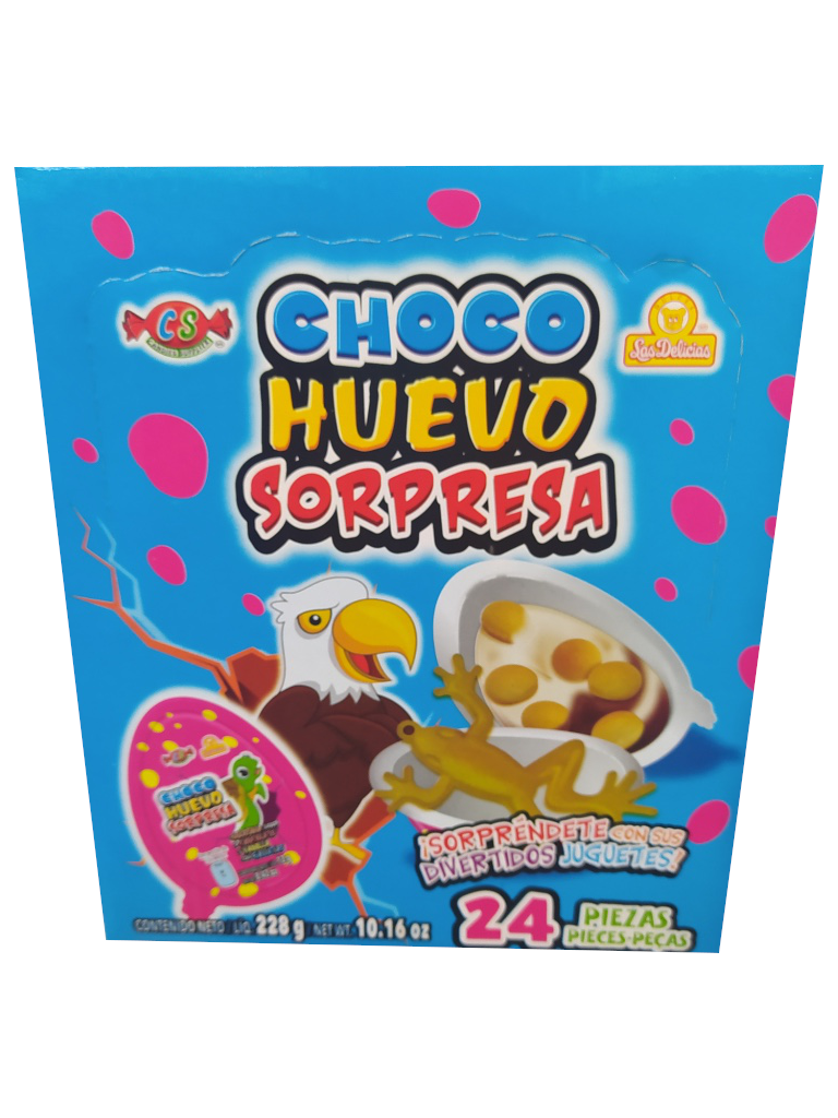 choco huevo sorpresa paquete