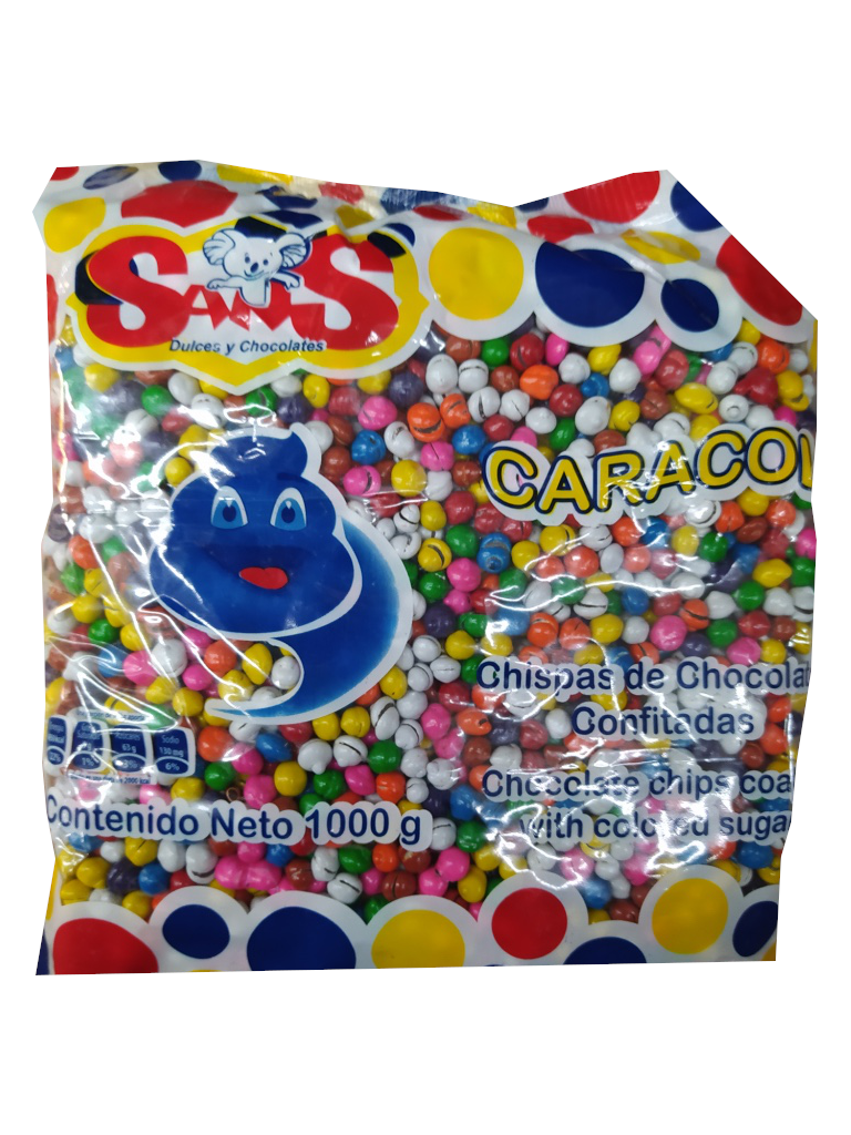 chispas de chocolate caracol bolsa 1kg