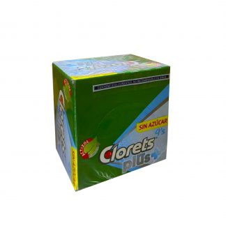 clorets chicle 4s sin azucar paquete