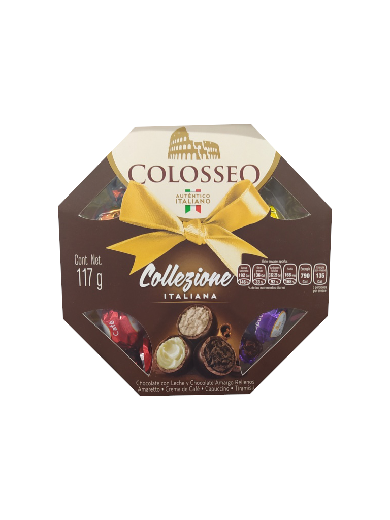 Chocolate Colosseo Hezago Italian Collection 117gr