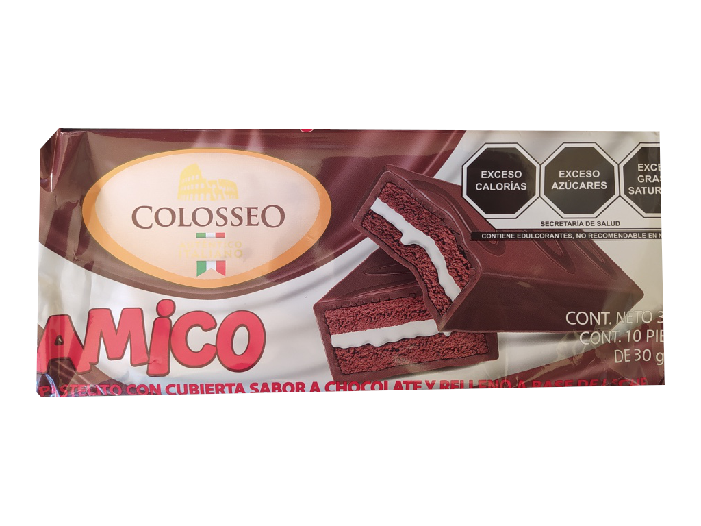 pastelito colosseo amico paquete