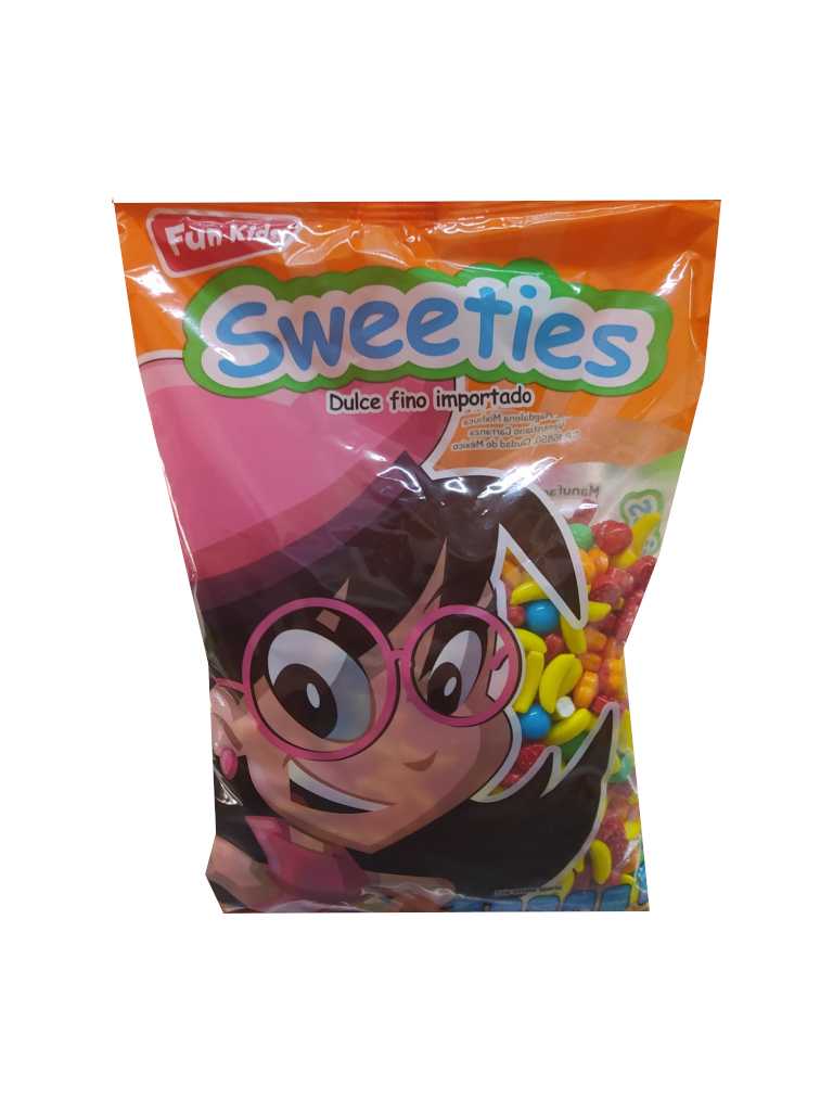 dulce confitado sweeties frutitas bolsa 1kg