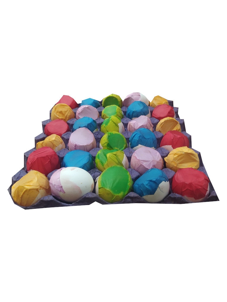 cono huevo cascaron de confeti