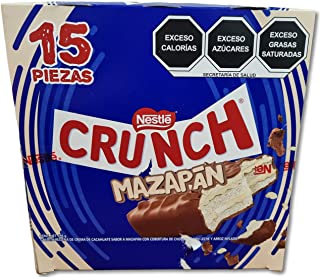 crunch mazapan con chocolate paquete