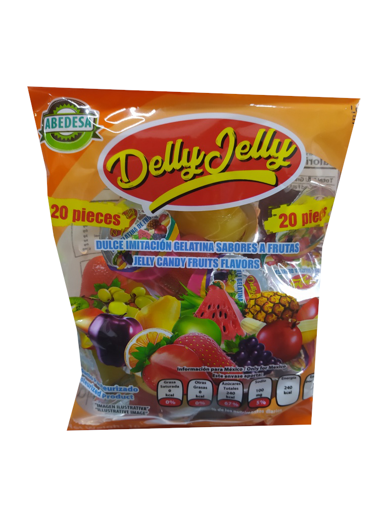 gelatina mini ddelly jelly bolsa