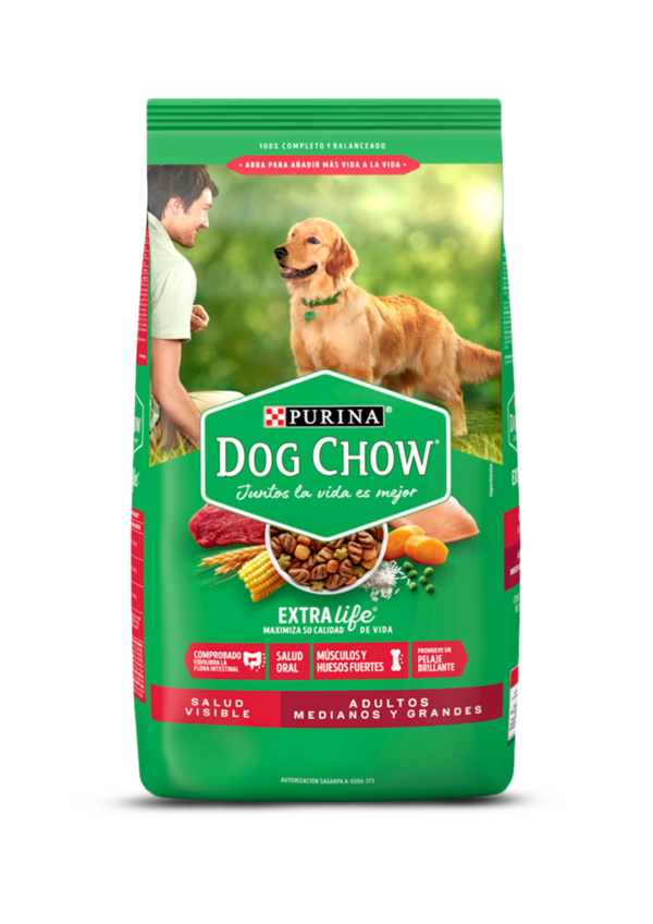 dog chow adulto alimento para perro bulto
