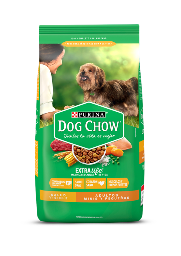 dog chow adulto razas pequeñas alimento para perro bulto