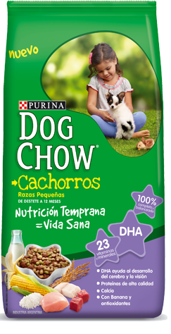 dog chow cachorro razas pequeñas alimento para perro bulto