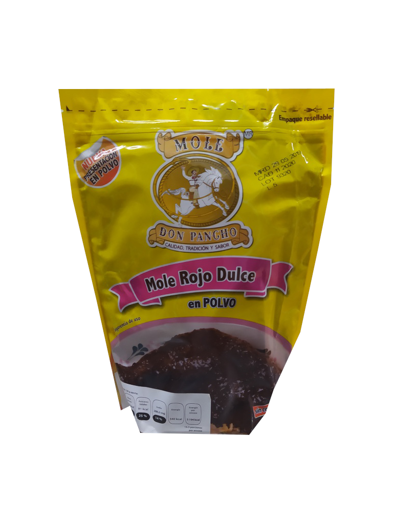 mole rojo dulce don pancho en polvo bolsa