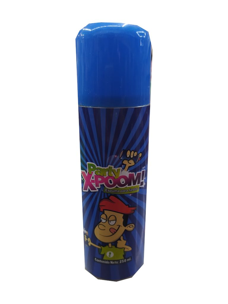 espuma para fiesta comercial 1pz