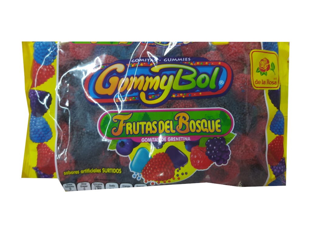 gummy bol frutas del bosque bolsa