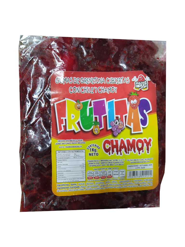 gomita frutitas chamoy bolsa 1kg