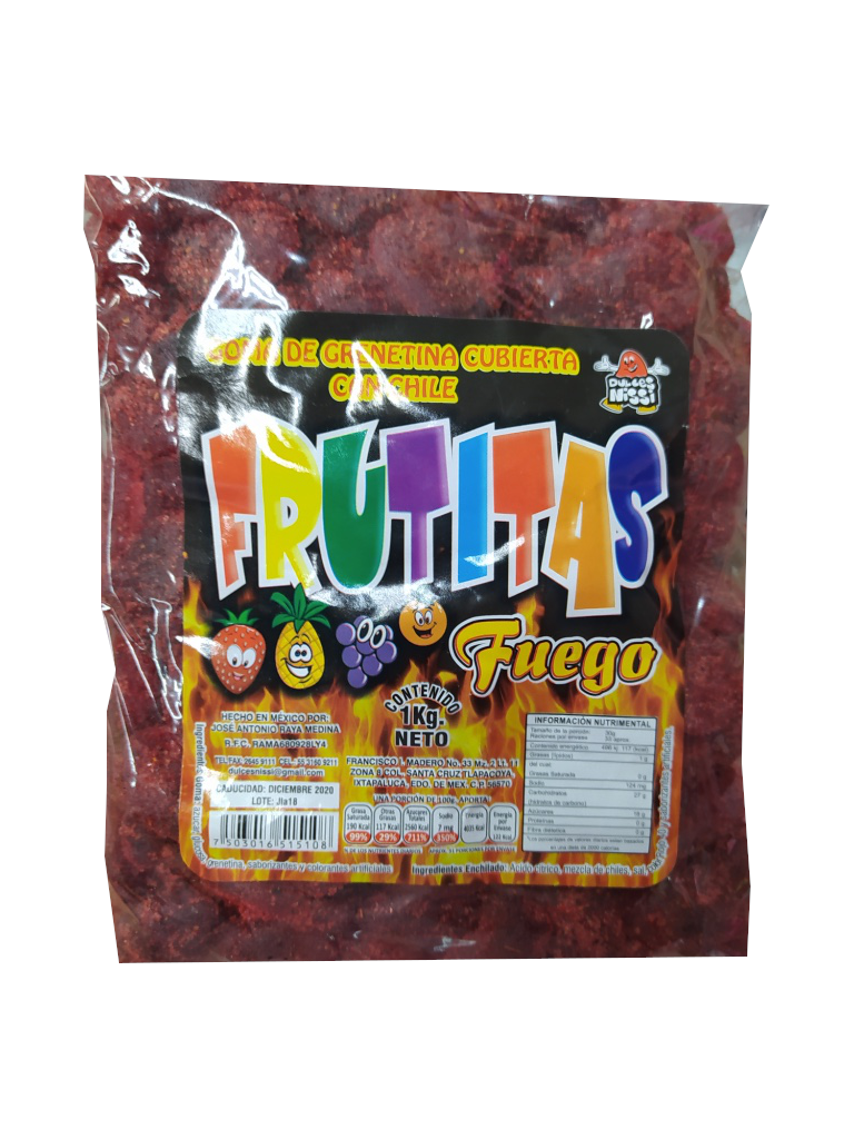 gomita frutitas fuego bolsa 1kg