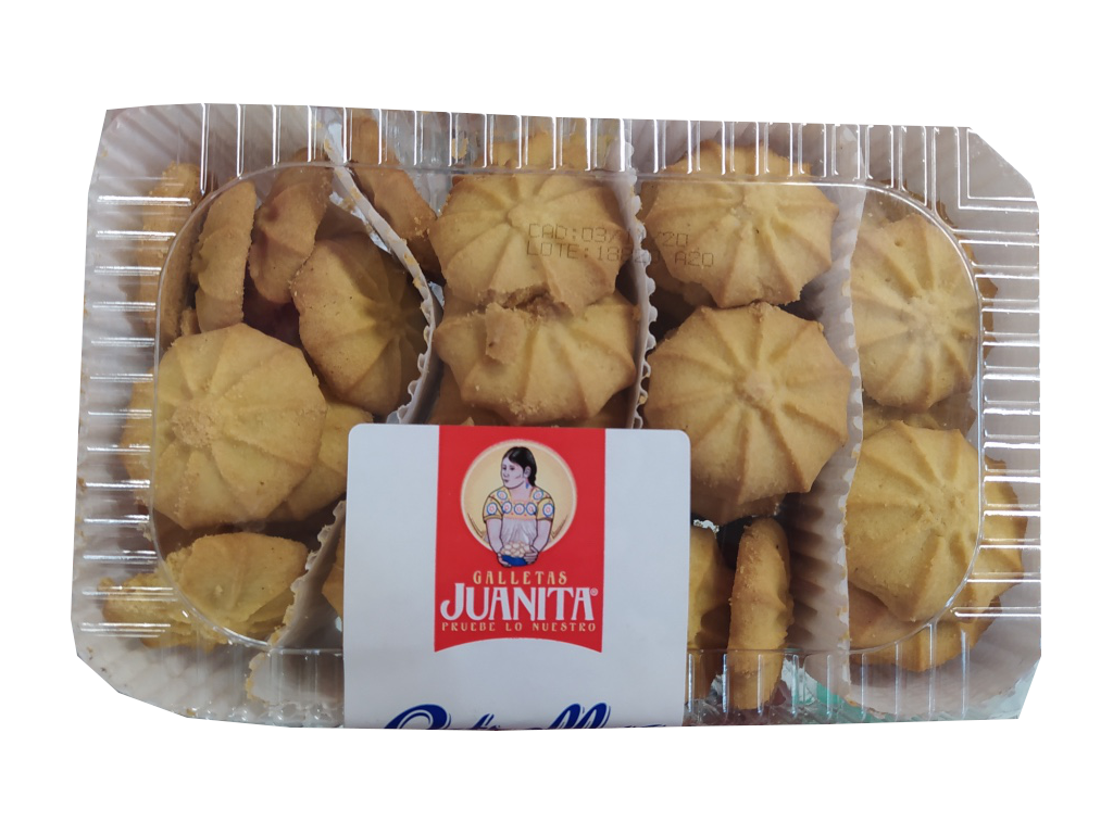 galleta juanita estrella charola 700gr