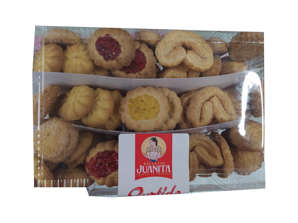 galleta juanita surtido charola 1kg