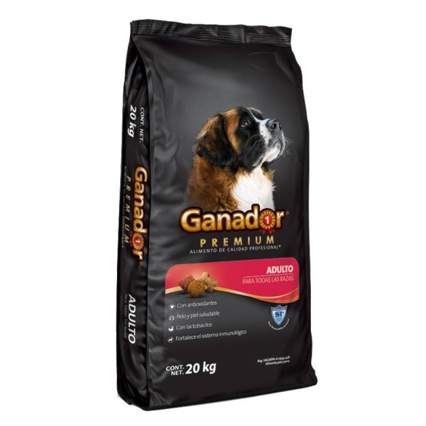 alimento ganador premium adulto