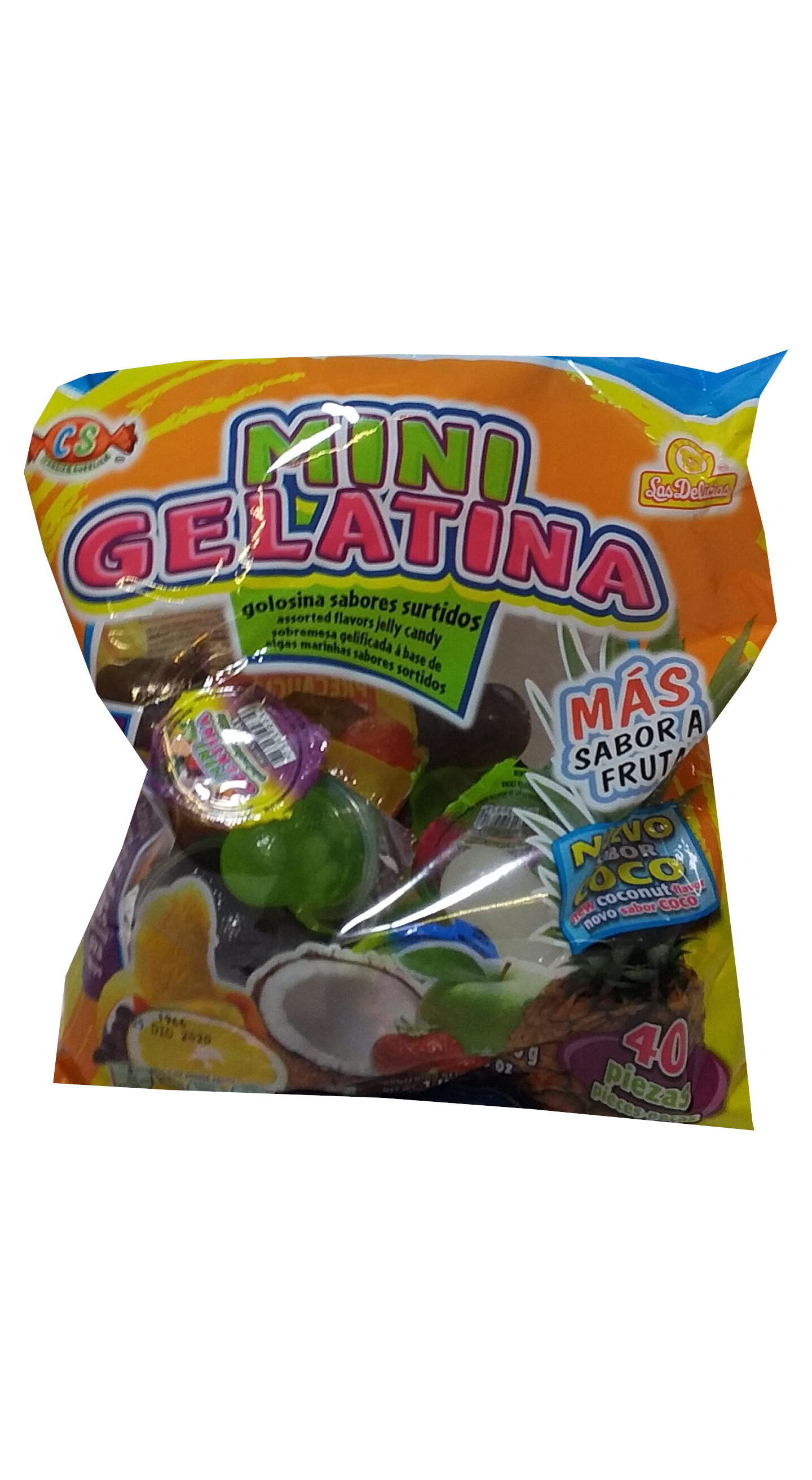 gelatina mini cs bolsa