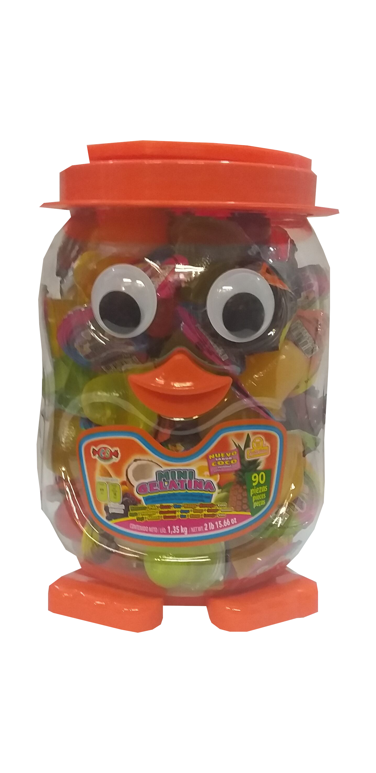 gelatina mini pinguino chico vitrolero