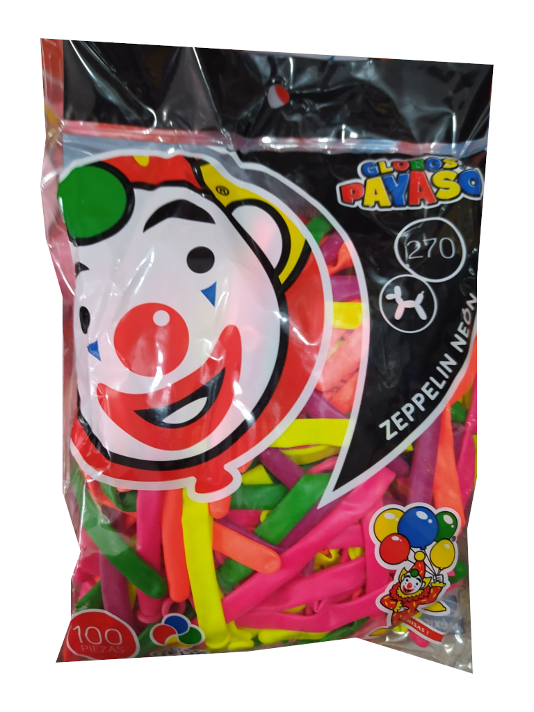 globo de colores neon #270 bolsa